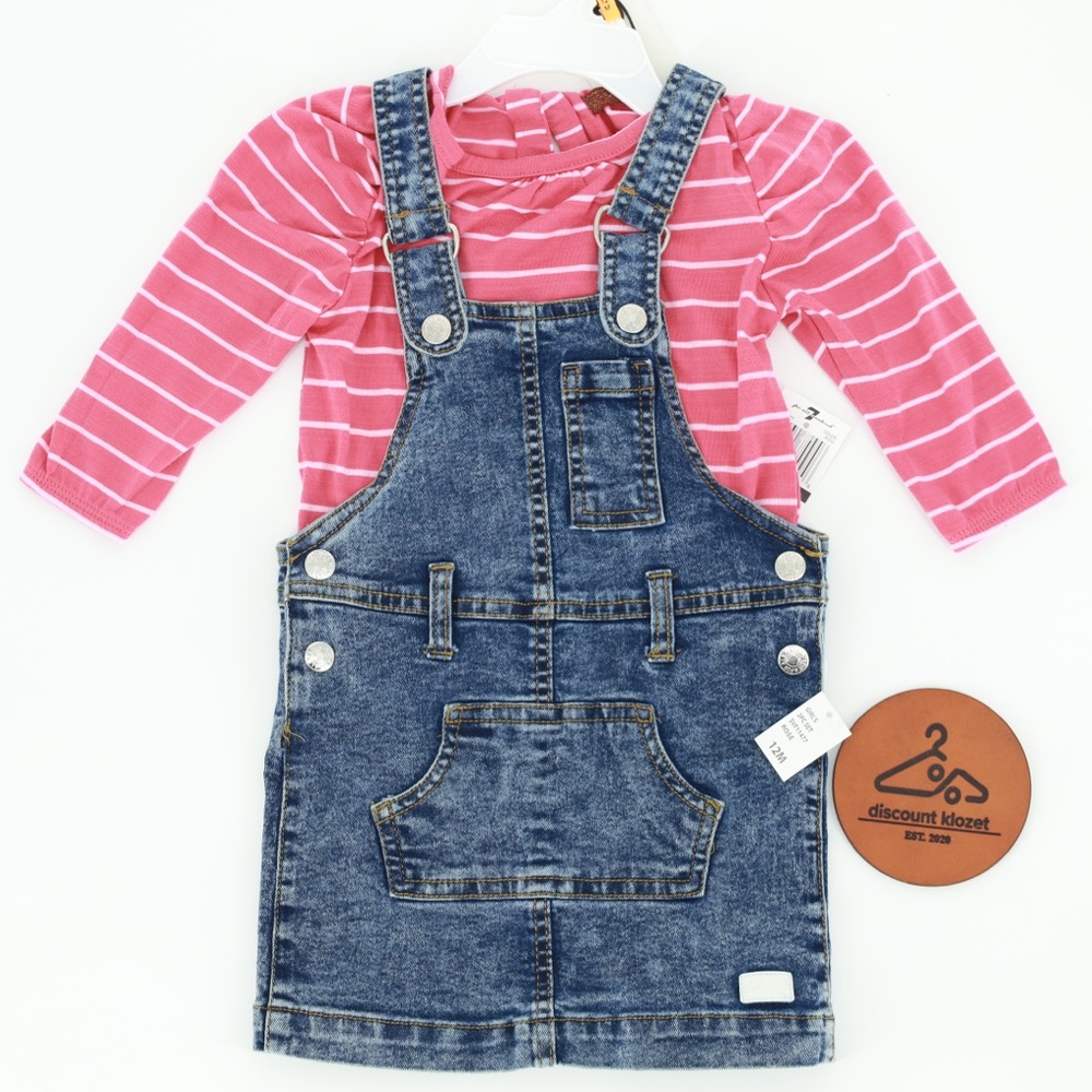7 FOR ALL MANKIND 2-Piece Denim Dress Set‎